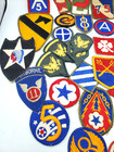 Original Vintage Wwii-era Us Military Collection Lot Of 43 Patch Army  Airforce 