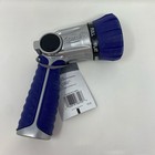 Orbit Max 8-pattern Hose Nozzle 26700  Blue silver  Thumb Control