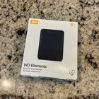 Western Digital Wd Elements 5tb Portable External Hdd Usb 3 0 2 5 In Black