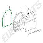 2000-2006 Chevrolet Tahoe Door Seal Weatherstrip 4-piece Set  Gmt800