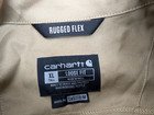 Carhartt Coveralls Rugged Flex Canvas Loose Fit Durable Dark Khaki Size Xl Nwt