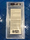 2019 Stanley Cup Finals Game 2 Full Ticket Psa 9 Mint  Pop 3  Only 2 Higher   