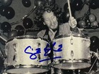 Ginger Baker Signed Photo Cream Blind Faith Drummer Beckett Coa