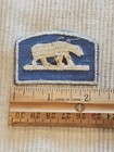 Wwi 1920s Us Army Russia Siberian Expeditionary Blue Twill Used Patch A L  k   