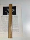 Sculptures Of Derujinsky Print Article 1925 Original Rare Antique Russia Diana