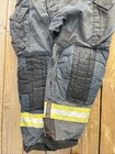 Firefighter Honeywell Morning Pride Turnout Bunker Pants 38x28 2008 Black Grey