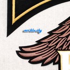 Large Eagle   Life Member Gold Patch Set   Harley Davidson Owners Group Hog