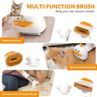 Cat Dog Grooming Vacuum Kit With Brush  Low-noise Pet Hair Shedding Trimming Gro