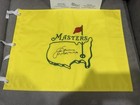 Jack Nicklaus Signed Undated Masters Flag W years Won Jsa Coa Loa Pga Goat