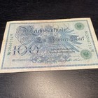 German 100 Marks Note Reichsbanknote 1908
