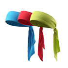 Head Tie Back Headband Sports Headband Sweat Band Hair Sweatband For Men Women