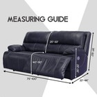 Extra Wide 75  - 100   Reclining 2 Seater Sofa  Extra Wide Reclining Love Seat S
