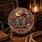 2026 Golden Roots West Series  Wild Saloon Queen 5oz Copper Coin Uhr  pre-order 