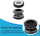 2-pack Ps-201 3 4  Shaft Seal Kit For Hayward Pool spa Pump Motor Replacement -