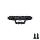 10pcs Antique Style Bail Handles Classical Black Decorative Drop Pulls For Do   