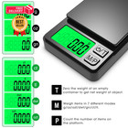 Mik-nana Pocket Scale  1000g X 0 01g Precision Gram Scale Small  Black