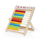 Abacus With Multi Color Beads Learn Math Classic Wooden Abacus Counting Toy