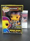 Nick Castle Signed Michael Myers Funko Pop Halloween The Shape Blacklight Jsa