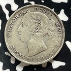1890 Newfoundland 20 Cents Lot t4577 Silver 