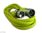 10 Yellow 6 Ft Foot Xlr Pro Audio 3 Pin Microphone Cables Cords Male To Female