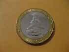 2002 Zimbabwe Coin  5 Dollars  Rhinoceros  Super Nice High Grade Coin Rhino