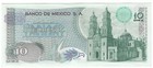 Banknote Mexico 10 Pesos 1969 P63b  Series 1m