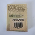 Vintage Self Stick Bookplates 30 Antique Antioch Bookplates Decorative Labels