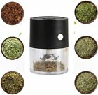 Electric Auto Grinder For  Herb   Garlic Grinding Rchargeable In Usb Black
