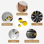 3 Pcs Drill Brushes Set Tile Grout Power Scrubber Cleaner Spin Tub Shower Wall