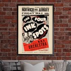 Ink Spots Jazz Poster - Norwich Armory - Northfield  Vt - 1946