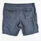 Unionbay Y2k Mens Cargo Shorts 38 Gray Lightweight Cotton Twill Utility Pockets