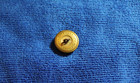 Civil War Wisconsin State Button Scovill Waterbury Shank Back Metal Dome Style