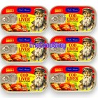 Fish Meister Cod Liver Canned In Oil - Wild Caught Cod Liver With Omega-3 Fatty