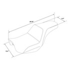 Driver Passenger Seat Fit For Harley Dyna Street Fat Bob Super Glide 2006-2017