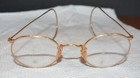 Antique Gold gold Filled John Lennon Eyeglasses W  Case