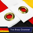 Germany Flag 3x5 Ft Outdoor Indoor German Polyester Brass Grommets G128