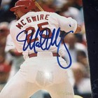 Mark Mcgwire Autographed Plaque With Coa