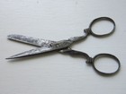 Civil War Era   C r  Kirschbaum Scissors - Ornate Design -  Rare Antique
