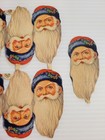 Vintage German Santa Scraps Diecut Germany
