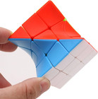 Cube Twist 3x3 Stickerelss Speed Cube Vivid Color Magic Puzzle Toys Puzzle Boxes