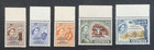 Sg 188-202  1960 Cyprus 2m-  1 Set Of 15 Overprinted Set Mnh 