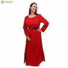 Medieval Dress Reenactment Viking Long Gown Renaissance Sca Larp Costume Women