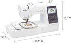 Brother Se700 Computerized Sewing And Embroidery Machine - White  brand New 
