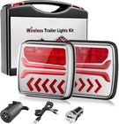 Wireless Magnetic Led Trailer Lights Rechargeable Tow Lights For Trucks Trailers