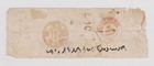 India 1857 Tatty Native Cover Bearing   a Blue - 47260