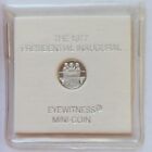 1977 The Presidential Inauguration 10mm Mini-coin With Coa- Solid Platinum