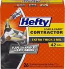 Load   Carry Heavy Duty Contractor Large Trash Bags  42 Gallon  26 Count