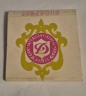 Vintage Matchbook Hotel Duna Inter-continental Hungary Wooden Matches Unstruck 