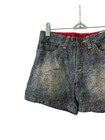Riders Girls Cotton Denim Floral Shorts Button Zip Size 14r