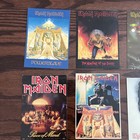 Lot Of Heavy Metal Postcards Iron Maiden 80   s Rare Lot 2